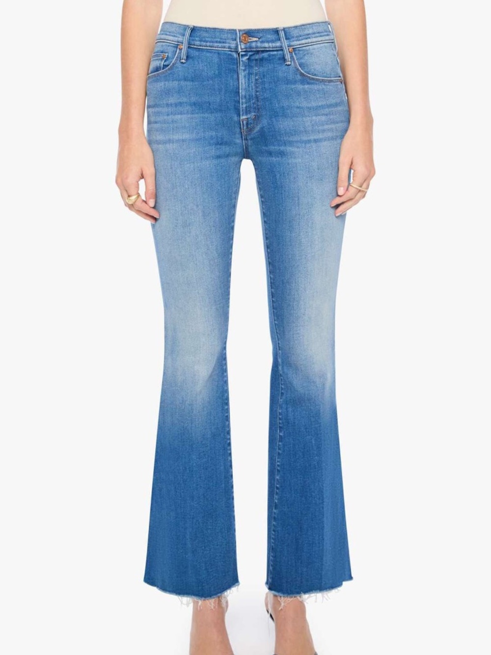 Lil' Mother Lil' Weekender Fray Jeans in No Promises